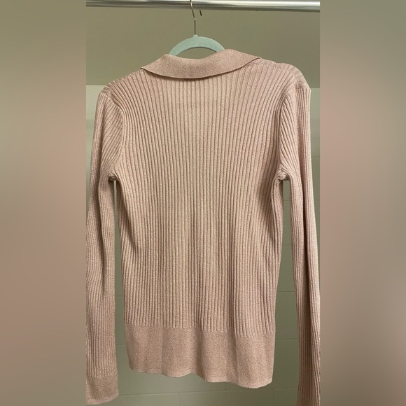 M&S Pink Ribbed Women's Sweater - Size 10 (US) 14 UK - Picture 8 of 9